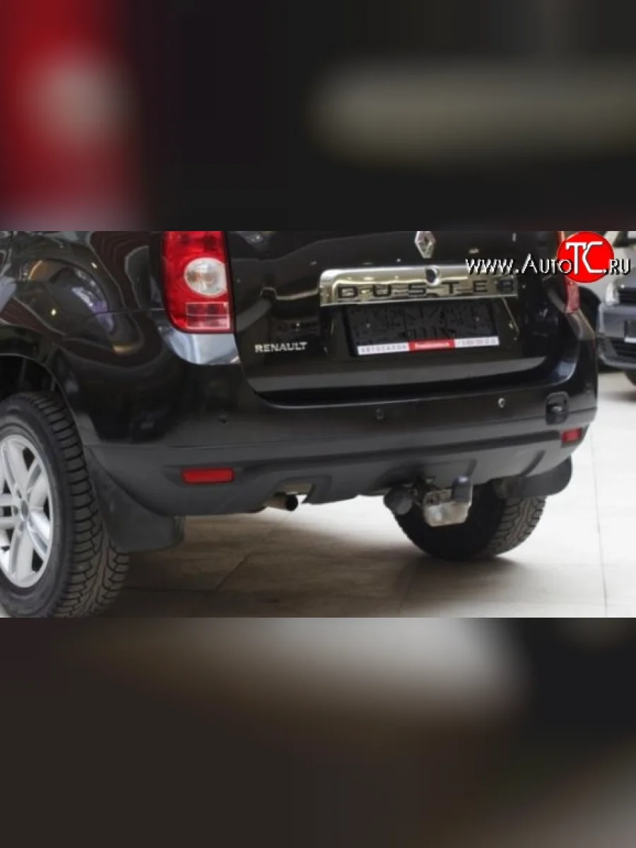 Задний бампер Стандартный Renault Duster HS дорестайлинг (2010-2015) (Неокрашенный)  в Керчи Республика Крым