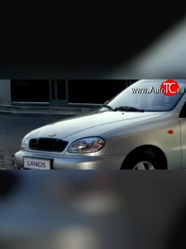 Капот Стандарт (с отверстием под эмблему) (Окрашенный) Daewoo Lanos T100 хэтчбэк 5 дв. дорестайлинг (1997-2002)