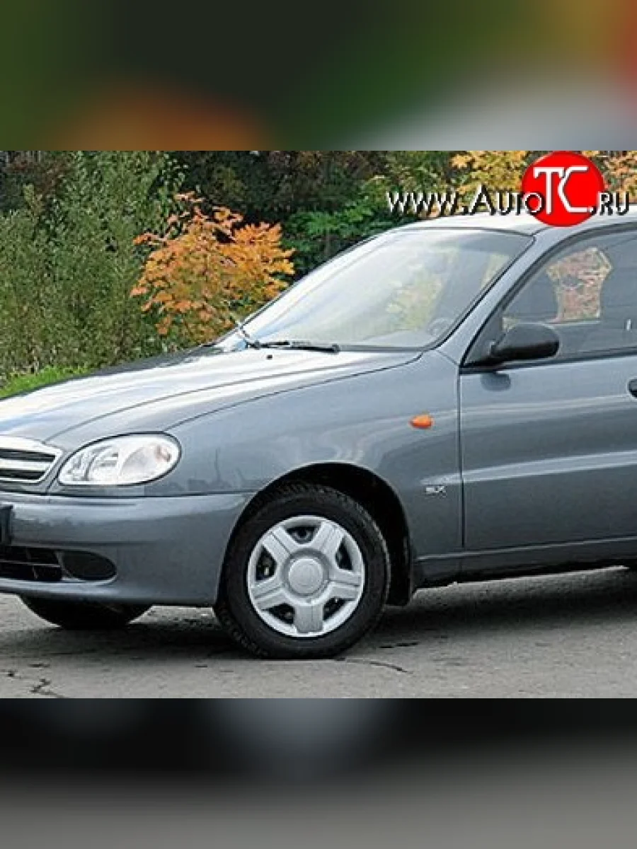 Переднее левое крыло Стандартное Daewoo Lanos T100 дорестайлинг, седан (1997-2002) (Окрашенное)  в Перми Пермском крае