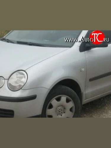 Переднее левое крыло Стандартное (Окрашенное) Volkswagen Polo  Mk4 9N1 (2001-2005) седан дорестайлинг, хэтчбэк 5 дв. дорестайлинг