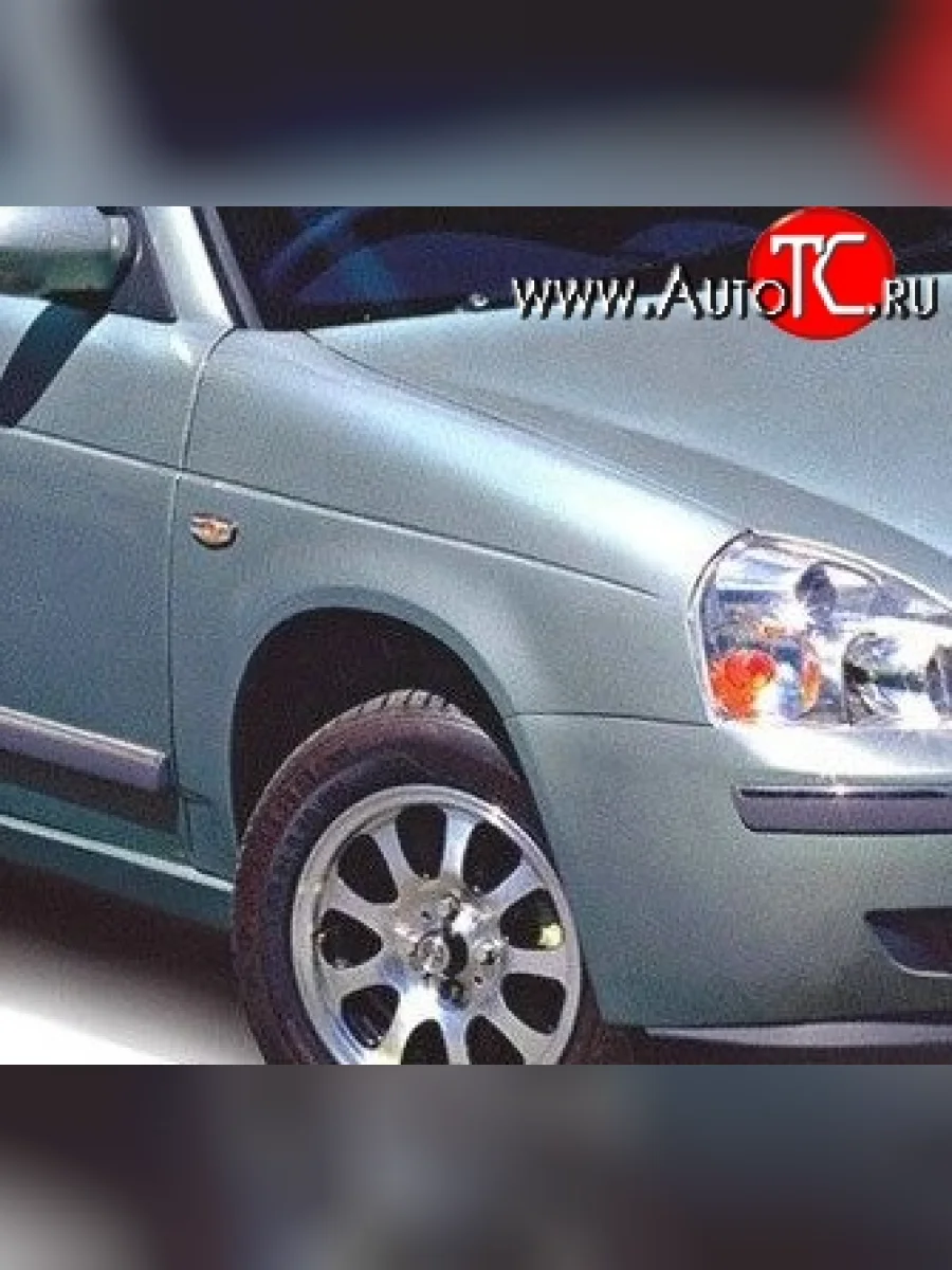 Переднее правое крыло Стандартное Лада ВАЗ Приора 2170 седан дорестайлинг (2007-2014) (Окрашенное)  в Самаре Самарской области