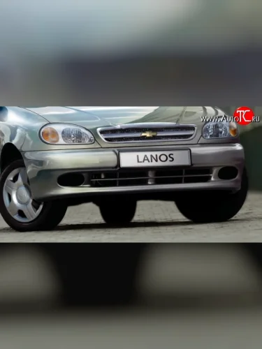 Передний бампер Стандарт (Окрашенный) Daewoo Lanos T100 хэтчбэк 5 дв. дорестайлинг (1997-2002)