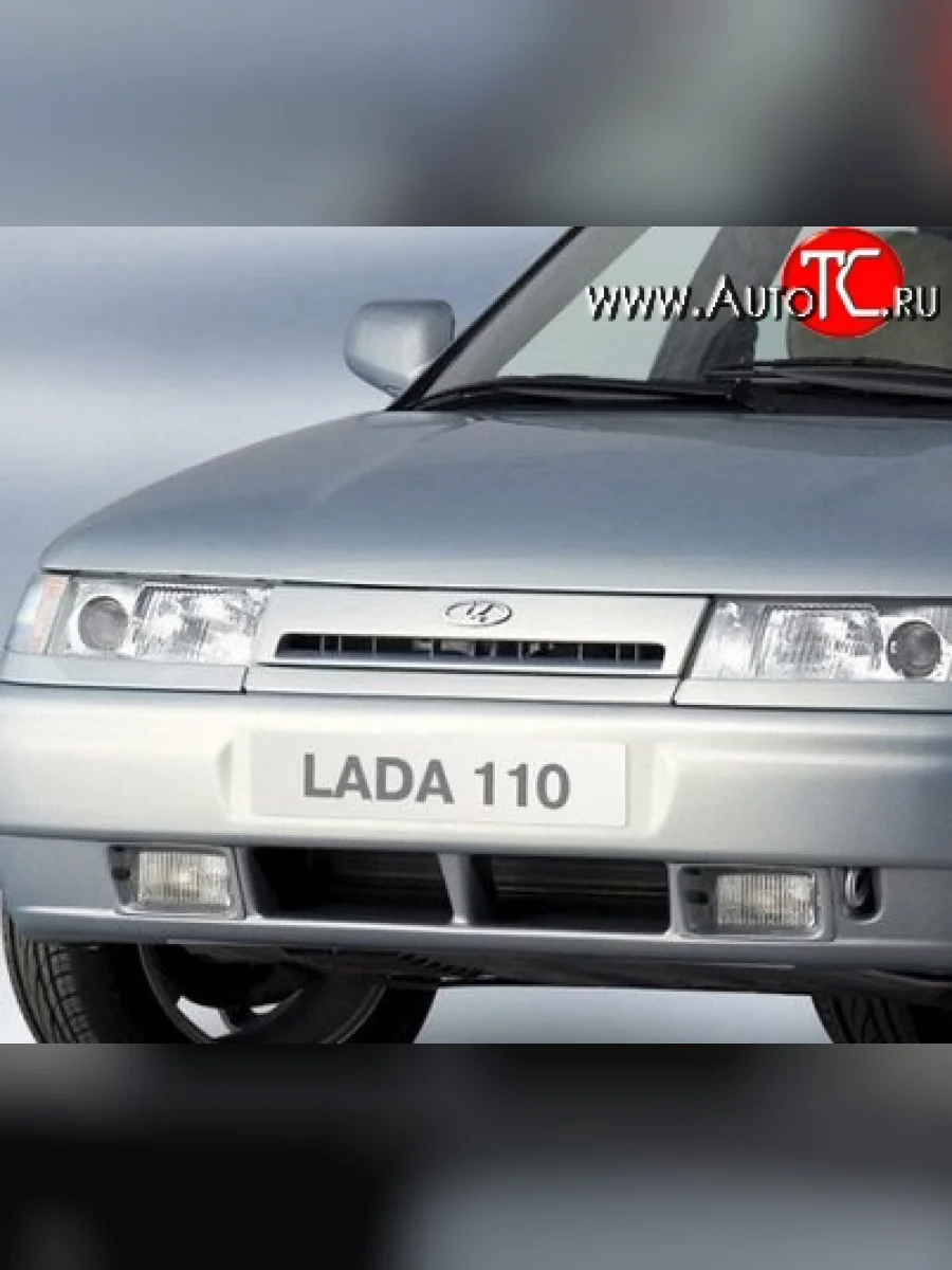 Решетка радиатора Стандартная (старого образца) Лада ВАЗ 2110 седан (1995-2007) (Неокрашенная)  в Керчи Республика Крым