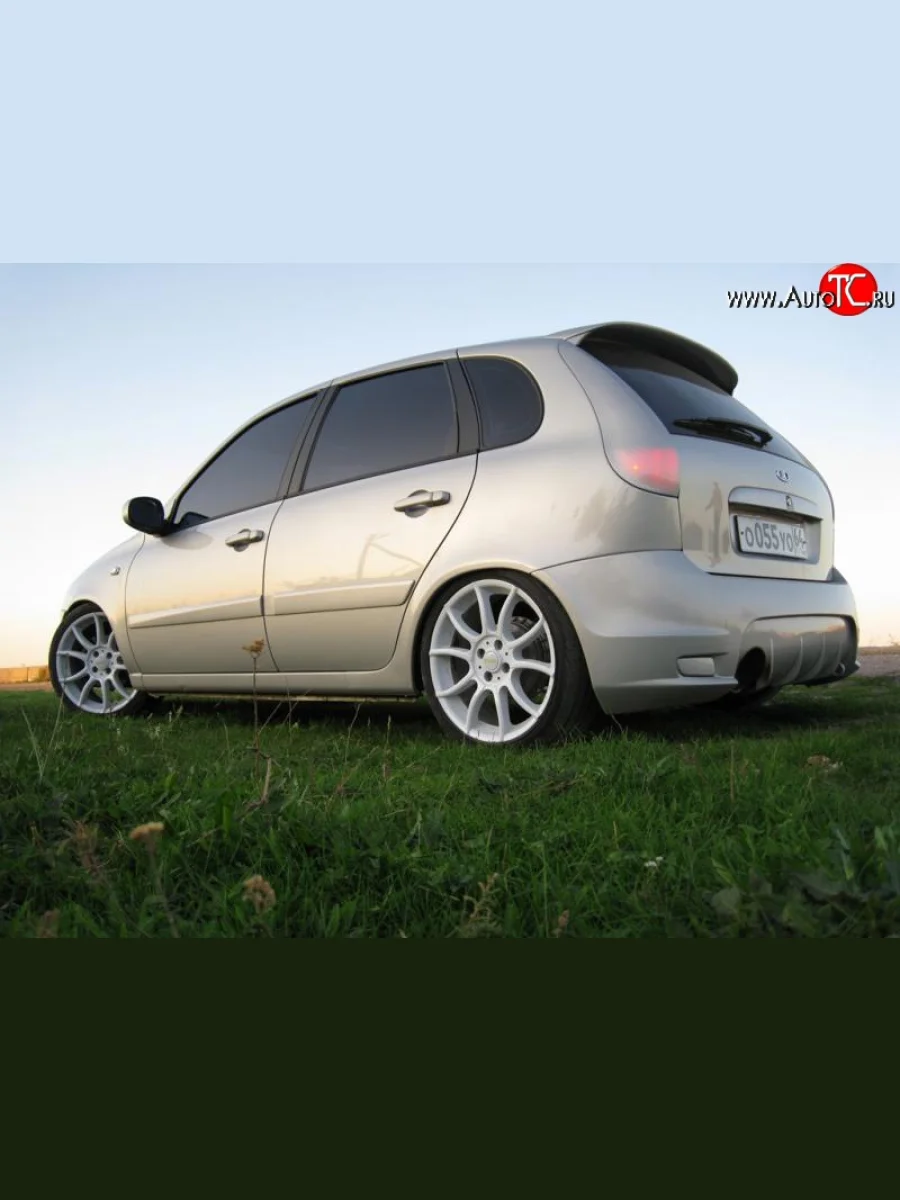 Комплект молдингов(накладки на двери) Kalina Sport Datsun on-DO седан дорестайлинг (2014-2019) (Неокрашенные)  в Керчи Республика Крым