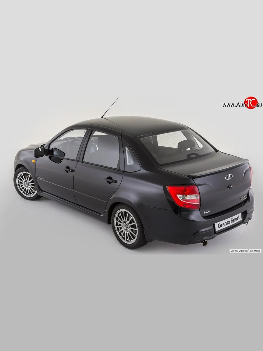 Лип-спойлер Granta Sport  Лада ВАЗ  Гранта  2190, Гранта Спорт ( 2191,  2190) (Неокрашенный)  с доставкой в г. Керчь