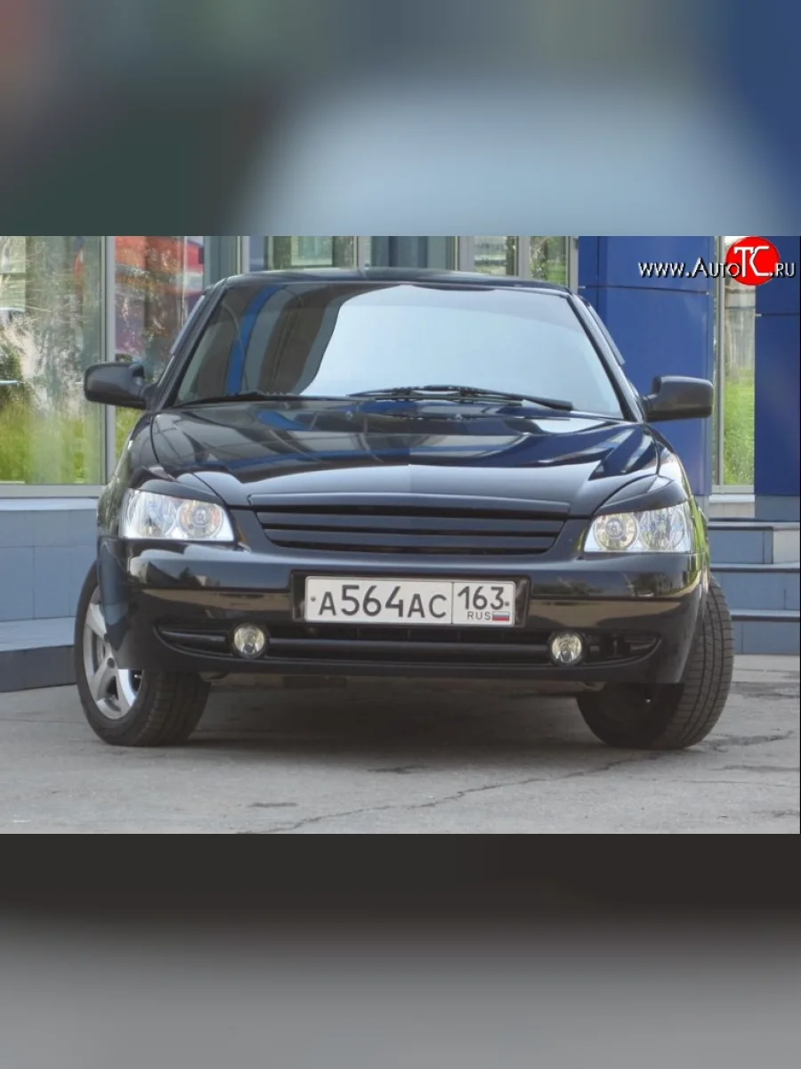 Решетка бампера 21728 Priora Sport верхняя Лада ВАЗ Приора 2171 универсал дорестайлинг  (2008-2014)  в Самаре Самарской области