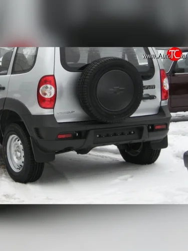Задний бампер Бертоне (Окрашенный) Chevrolet Niva 2123 рестайлинг (2009-2020)