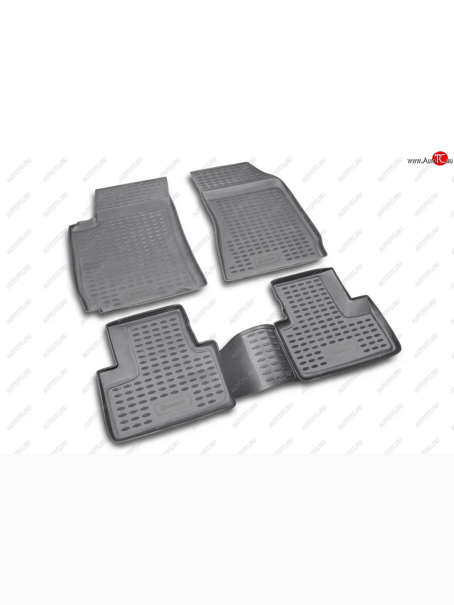 Коврики в салон Element 4 шт. (полиуретан) Alfa Romeo 159 939A дорестайлинг, седан (2004-2008)  в Самаре Самарской области