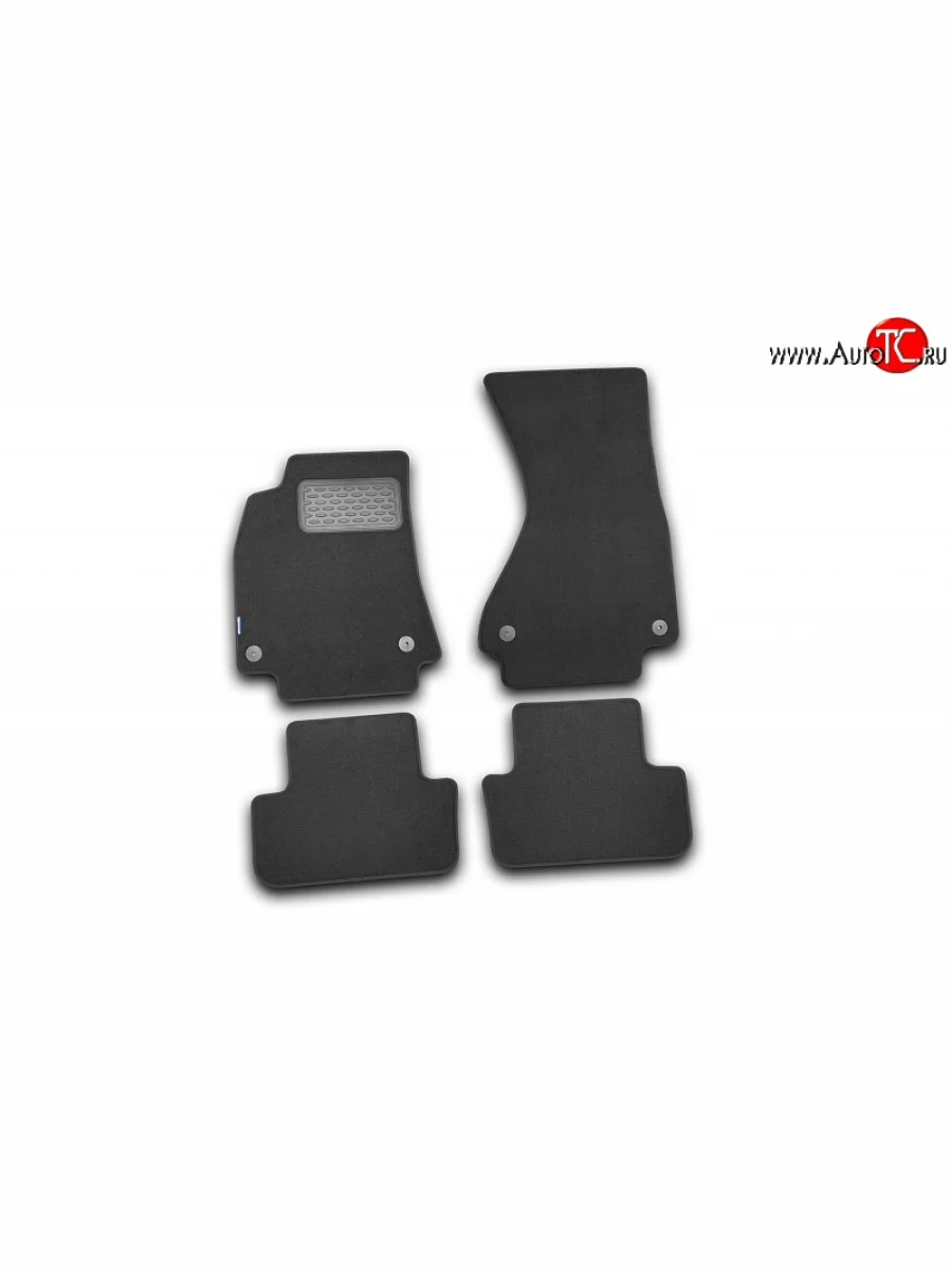Коврики в салон Element 4 шт. (текстиль) Audi A4 B7 седан (2004-2008)  с доставкой в г. Керчь