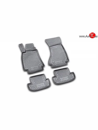 Коврики в салон Element 4 шт. (полиуретан) Audi A5 8T дорестайлинг, лифтбэк (2007-2011)