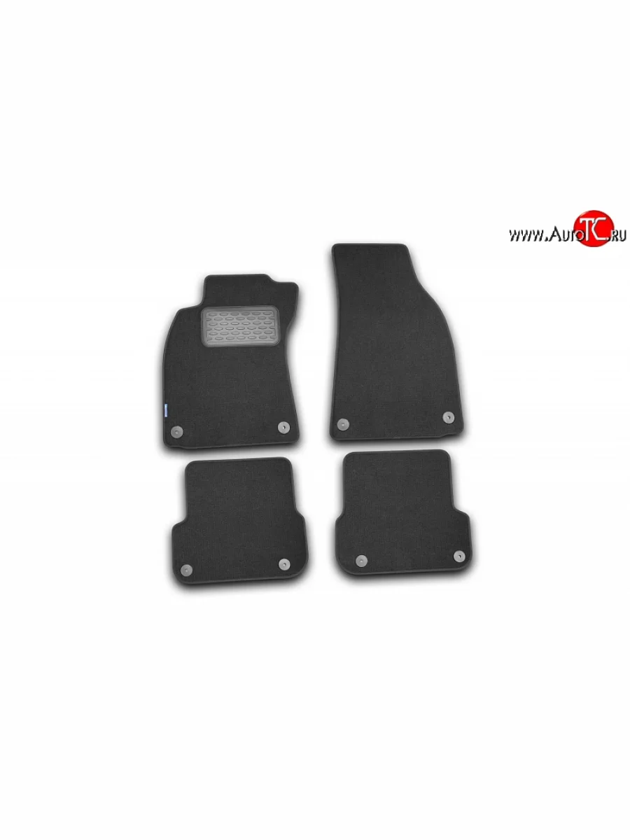Коврики в салон Element 4 шт. (текстиль) Audi A6 C6 дорестайлинг, универсал (2004-2008)  с доставкой в г. Пермь
