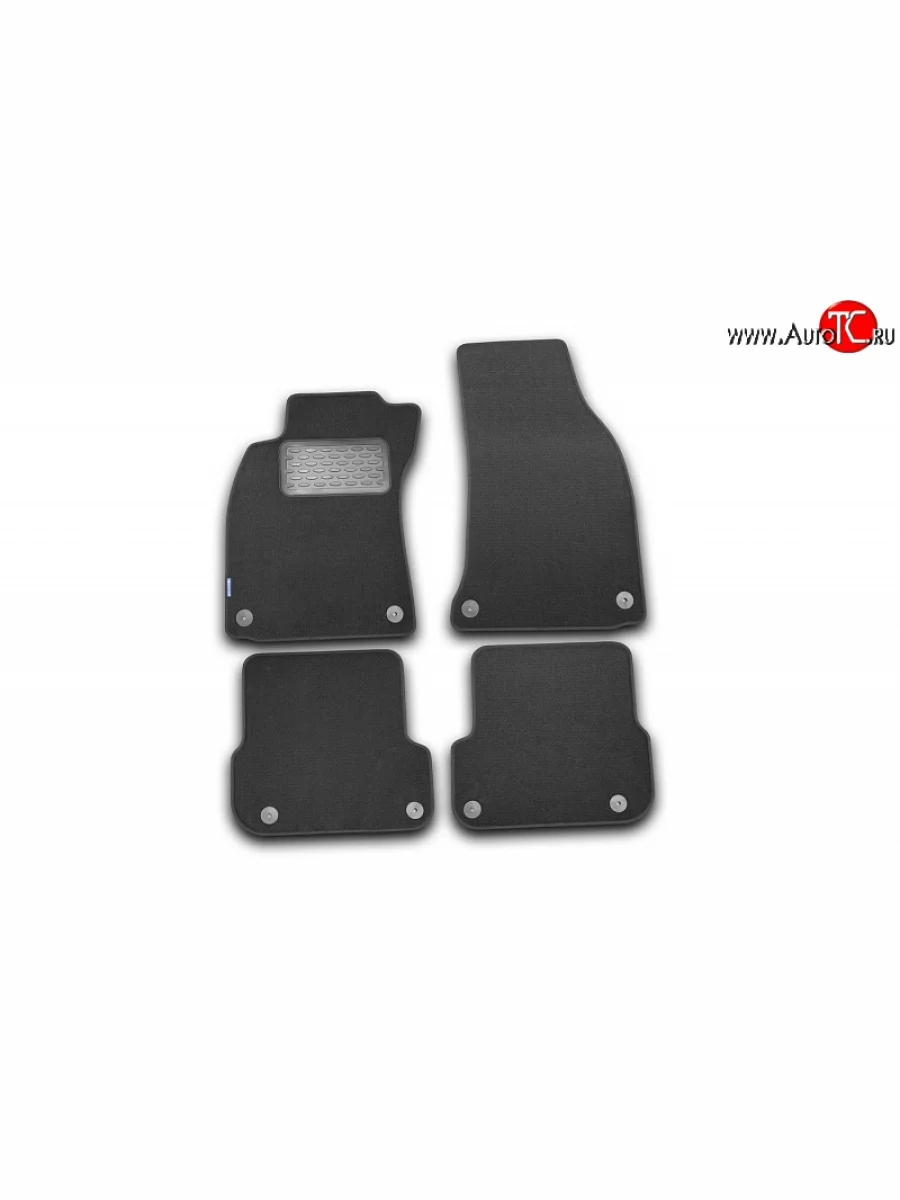 Коврики в салон Element 4 шт. (текстиль) RS6 Audi A6 C6 дорестайлинг, универсал (2004-2008)  с доставкой в г. Керчь