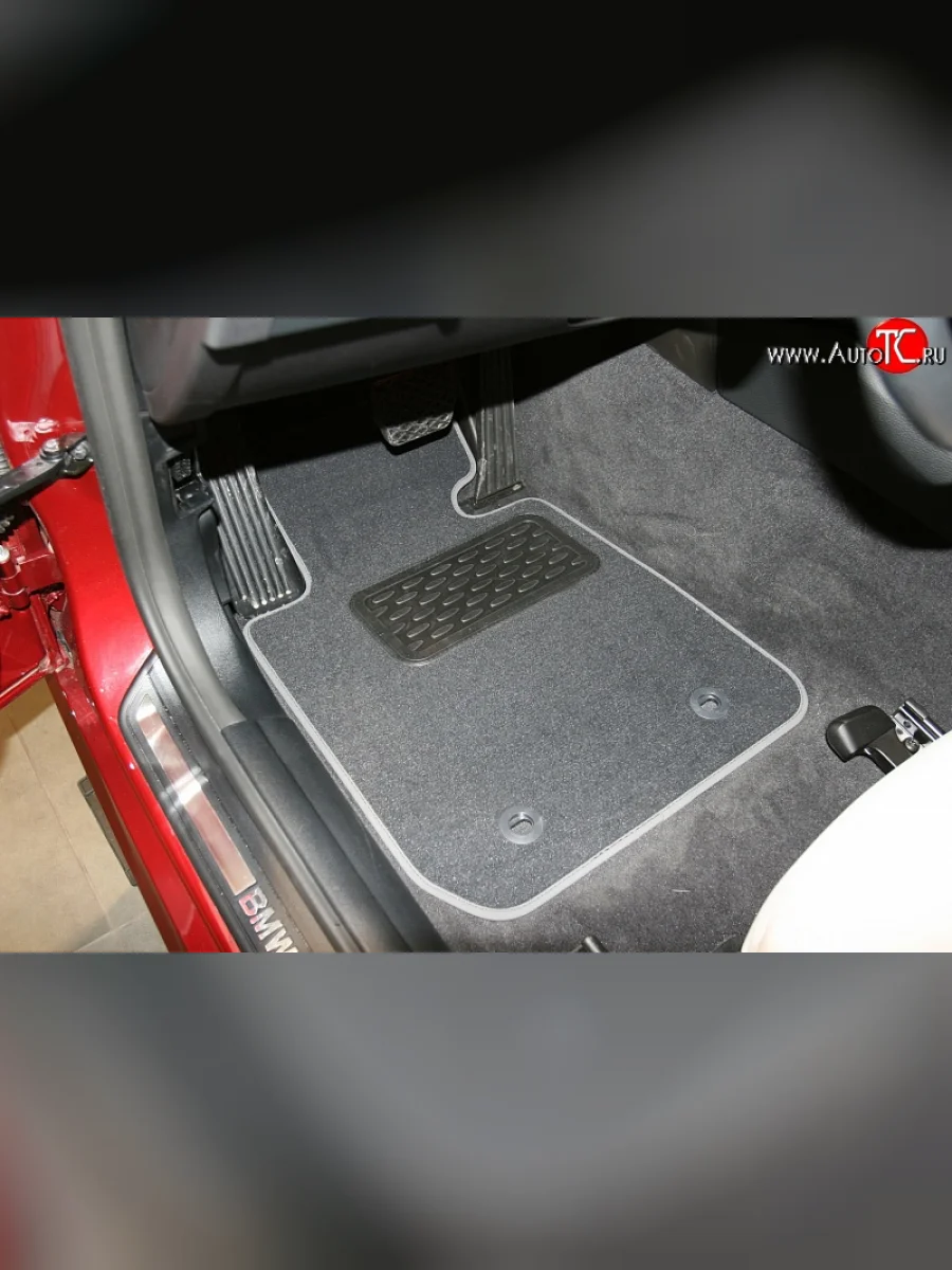 Коврики в салон Element 4 шт. (текстиль)  BMW 3 серия (2004-2012) E90, E91 (Черные)  в Самаре Самарской области