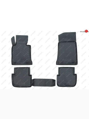 Коврики салона (полиуретан) Element (Чёрные) BMW 3 серия  E46 (1998-2005) седан дорестайлинг, седан рестайлинг