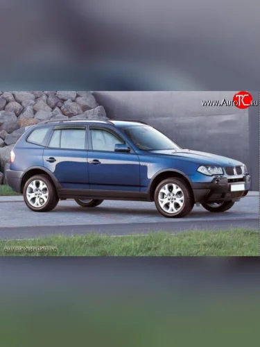 Дефлекторы окон (ветровики) Novline 4 шт. BMW X3  E83 (2003-2009)