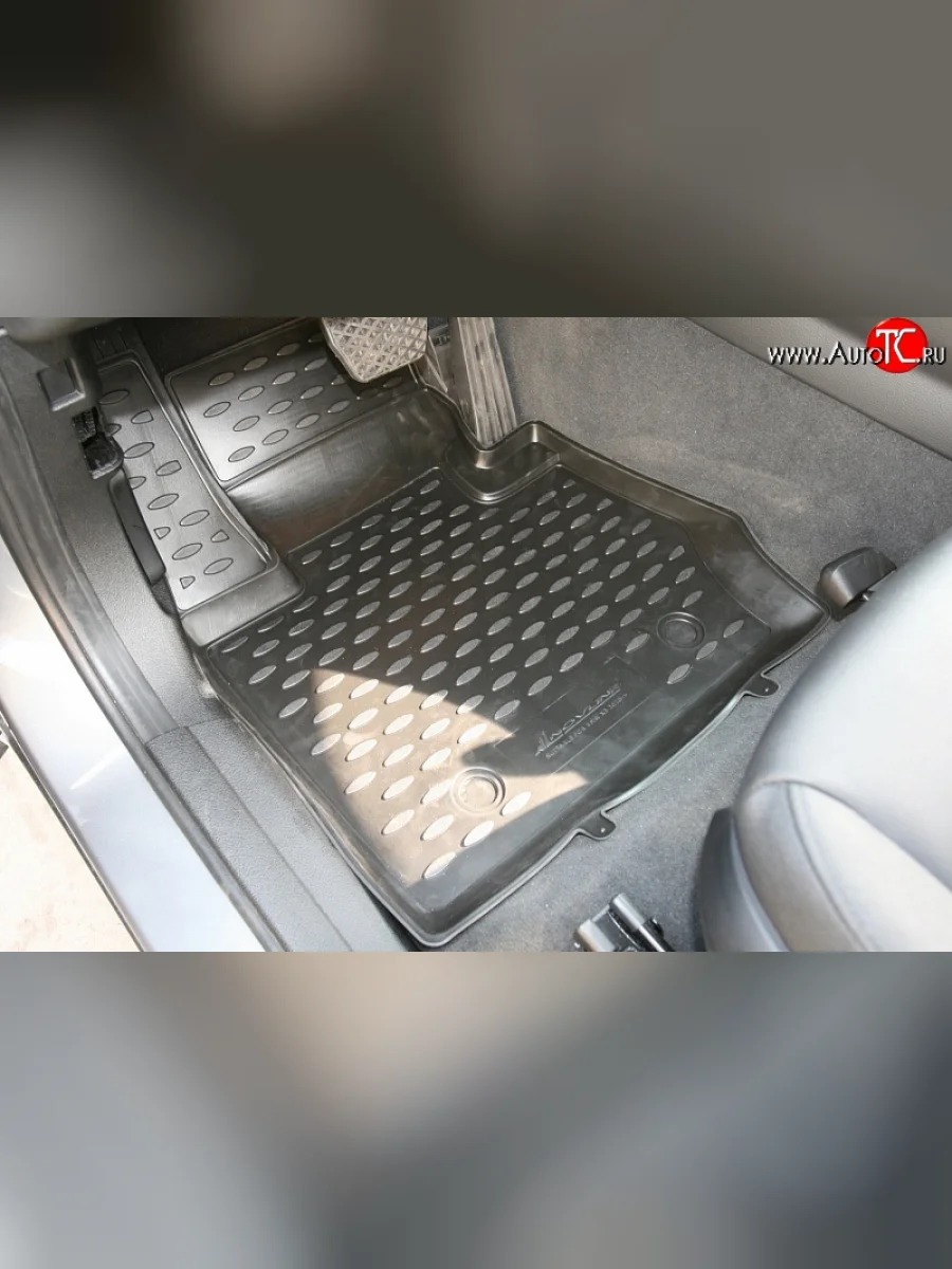 Коврики в салон Element 4 шт. (полиуретан) BMW X3 F25 дорестайлинг (2010-2014) (Черные)  с доставкой в г. Керчь