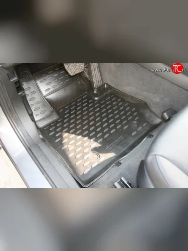 Коврики в салон Element 4 шт. (полиуретан, бежевые) BMW X3 F25 дорестайлинг (2010-2014)