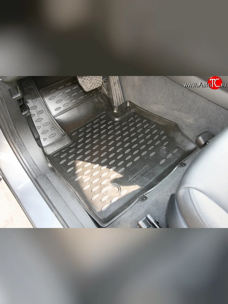 Коврики в салон Element 4 шт. (полиуретан, бежевые) BMW X3 F25 дорестайлинг (2010-2014)  с доставкой в г. Керчь