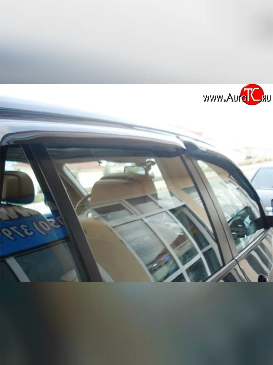 Дефлекторы окон (ветровики) Novline 4 шт.  BMW X5 (2006-2013) E70  в Самаре Самарской области
