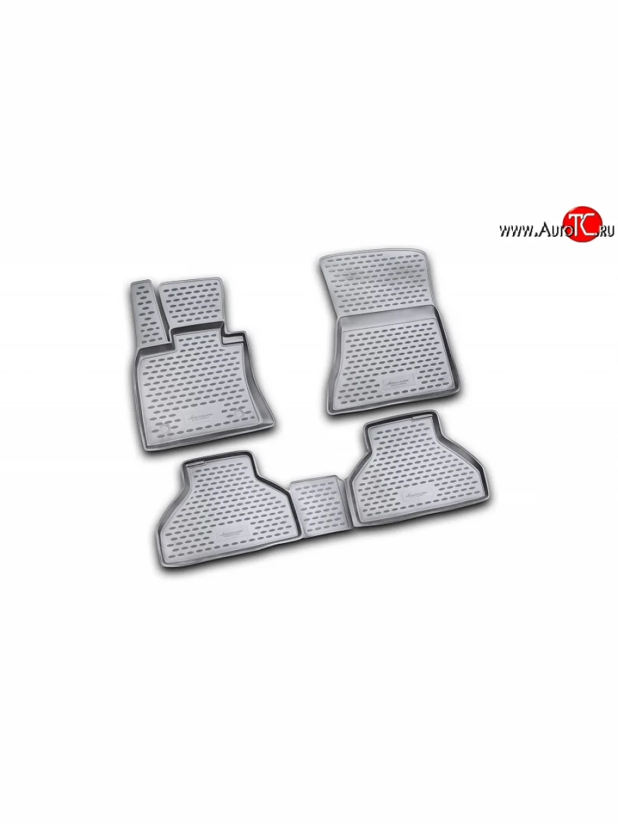 Коврики в салон Element 4 шт. (полиуретан) BMW X5 E70 дорестайлинг (2006-2010)  с доставкой в г. Керчь