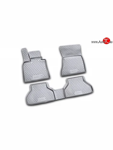 Коврики в салон Element 4 шт. (полиуретан) BMW X6  E71 (2008-2014) дорестайлинг, рестайлинг