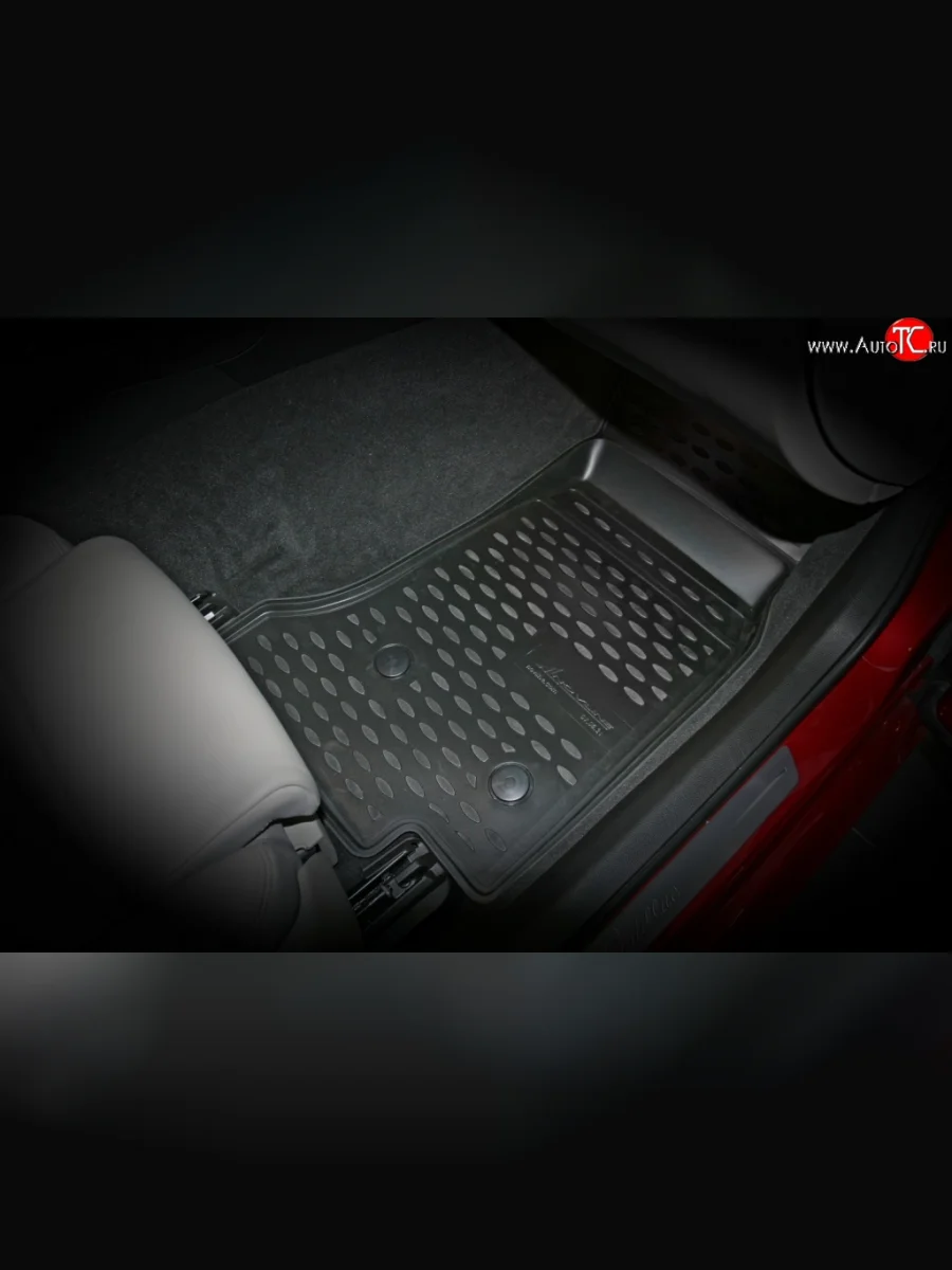 Комплект ковриков в салон Element 4 шт. (полиуретан) Cadillac ATS седан дорестайлинг (2012-2016)  в Керчи Республика Крым