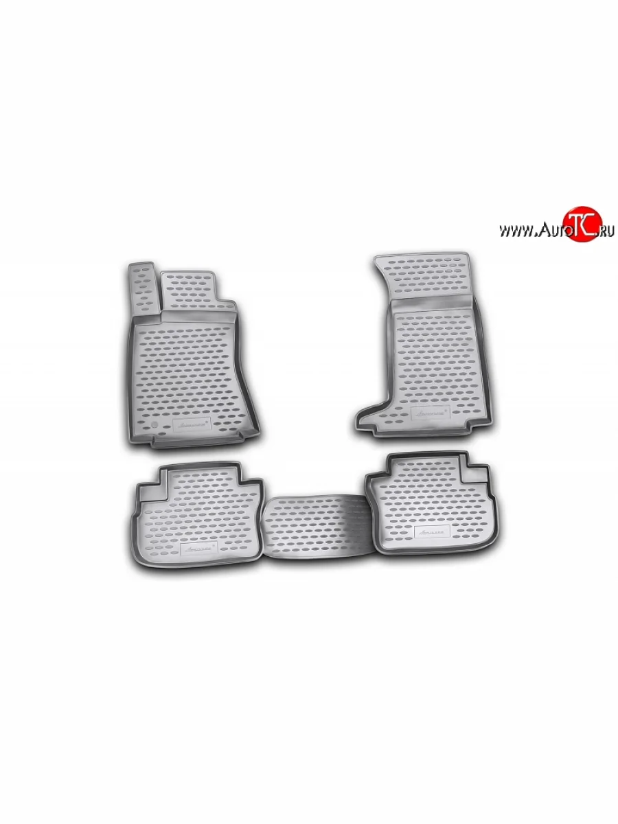 Коврики в салон Element 4 шт. (полиуретан) Cadillac CTS седан (2007-2013) (Черный)  с доставкой в г. Керчь