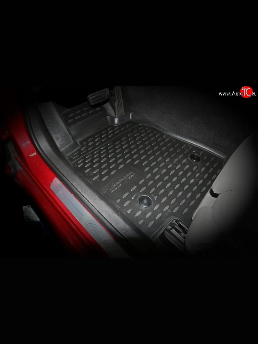 Комплект ковриков в салон Element 4 шт. (полиуретан) Cadillac Escalade GMTK2 джип 5 дв. короткая база (2015-2020)  с доставкой в г. Керчь