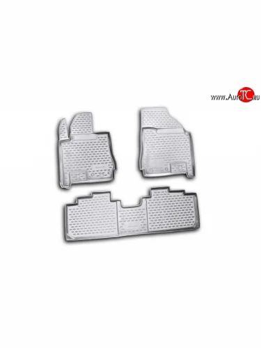 Коврики в салон Element 4 шт. (полиуретан) (Черные) Cadillac SRX дорестайлинг (2010-2012)