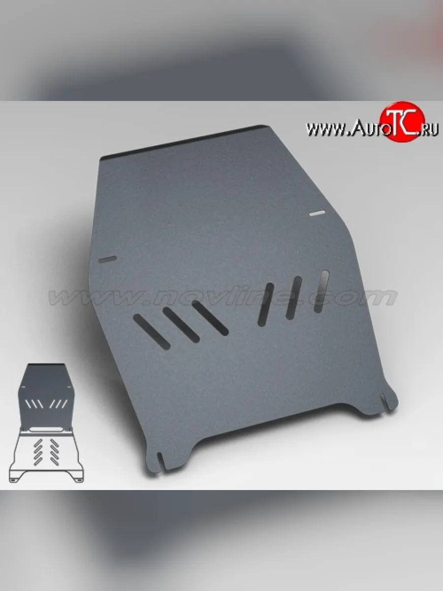 Защита картера двигателя Novline (3.6/4.6, АКПП, 3 мм)  Cadillac SRX (2004-2009)  в Самаре Самарской области