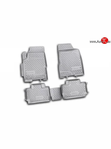 Коврики в салон Element 4 шт. (полиуретан) Chery Bonus (A13) лифтбэк (2011-2016)