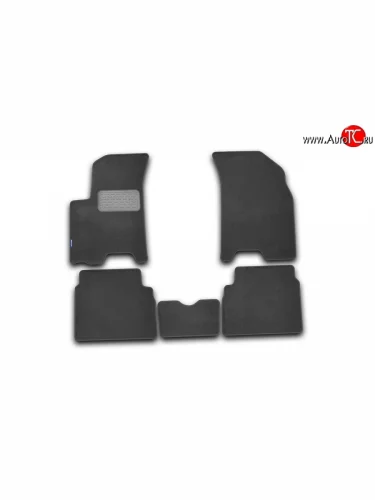 Коврики в салон Element 4 шт. (текстиль) Chevrolet Aveo T200 хэтчбек 5 дв (2002-2008)
