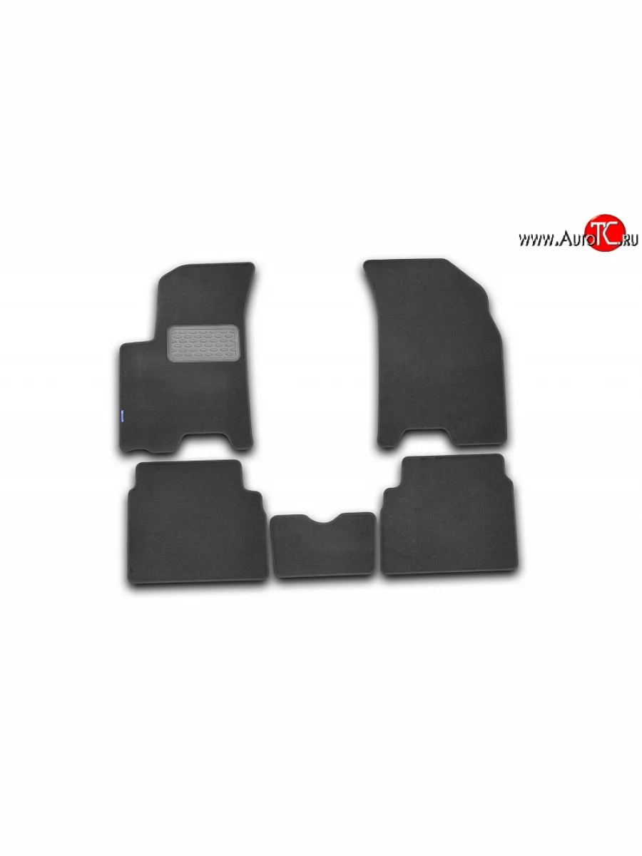 Коврики в салон Element 4 шт. (текстиль) Chevrolet Aveo T200 хэтчбек 5 дв (2002-2008)  с доставкой в г. Керчь