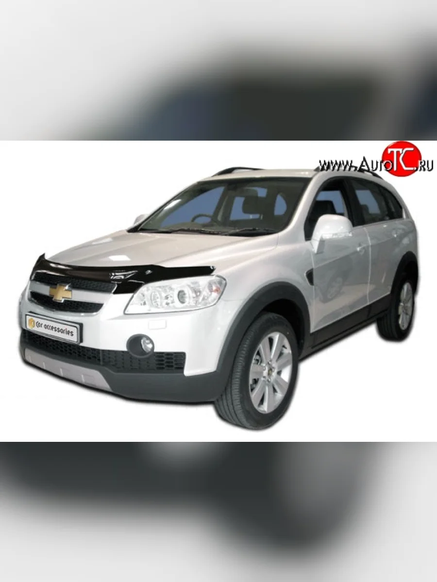 Дефлектор капота NovLine Chevrolet Captiva  дорестайлинг (2006-2011)  в Перми Пермском крае