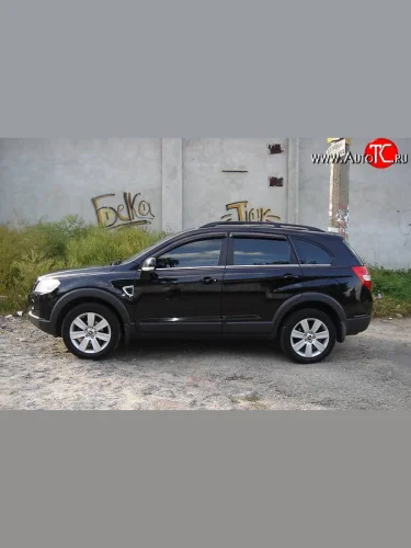 Дефлекторы окон (ветровики) Novline 4 шт. Chevrolet Captiva (2006-2011), Opel Antara (2006-2015)