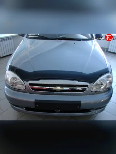 Дефлектор капота NovLine Daewoo Lanos T150 хэтчбэк 5 дв. рестайлинг (2002-2008)