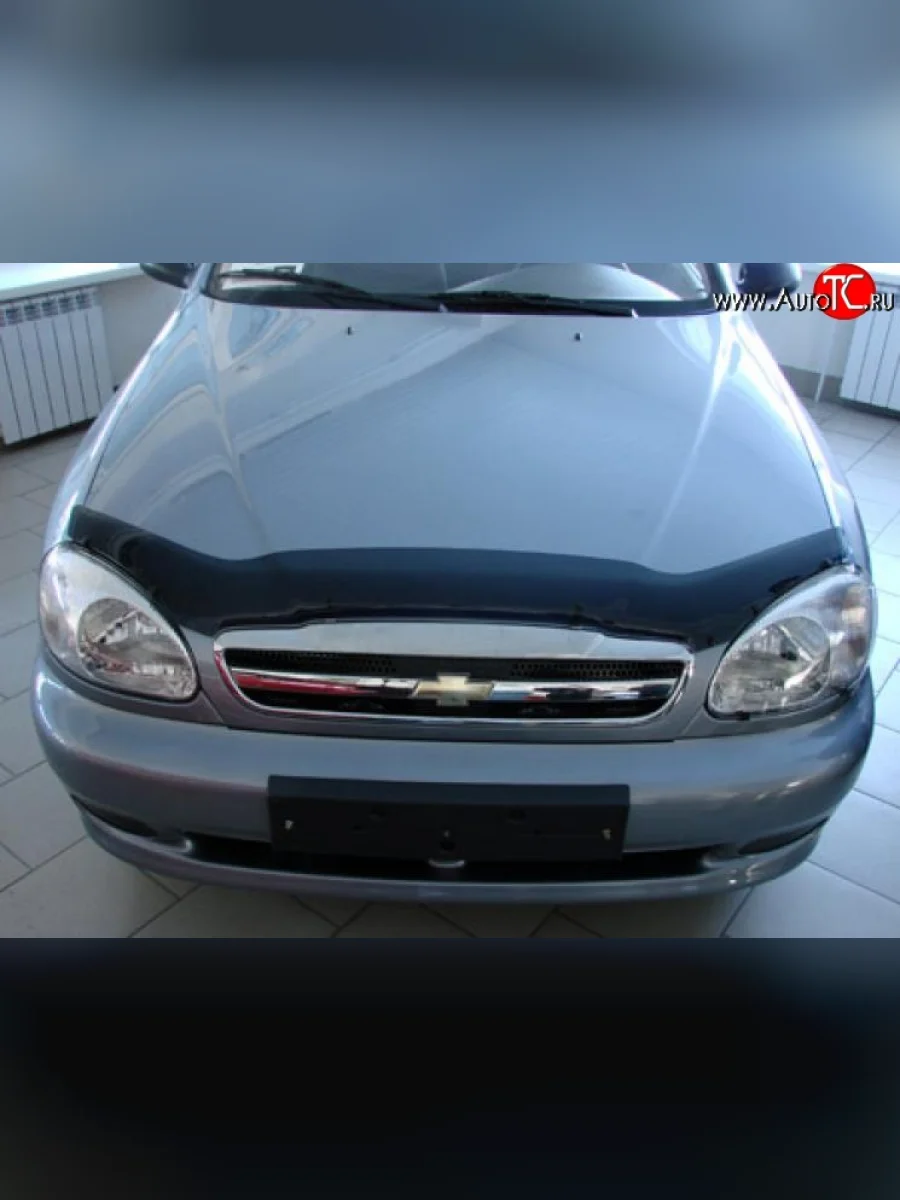 Дефлектор капота NovLine Daewoo Lanos T150 рестайлинг, седан (2000-2009)  в Перми Пермском крае