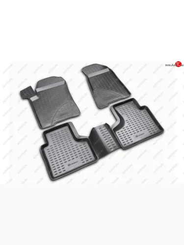 Коврики в салон Element 4 шт. (полиуретан) Chevrolet Niva  2123 (2002-2008), Лада ВАЗ 2123 (Нива Шевроле) (2002-2008)