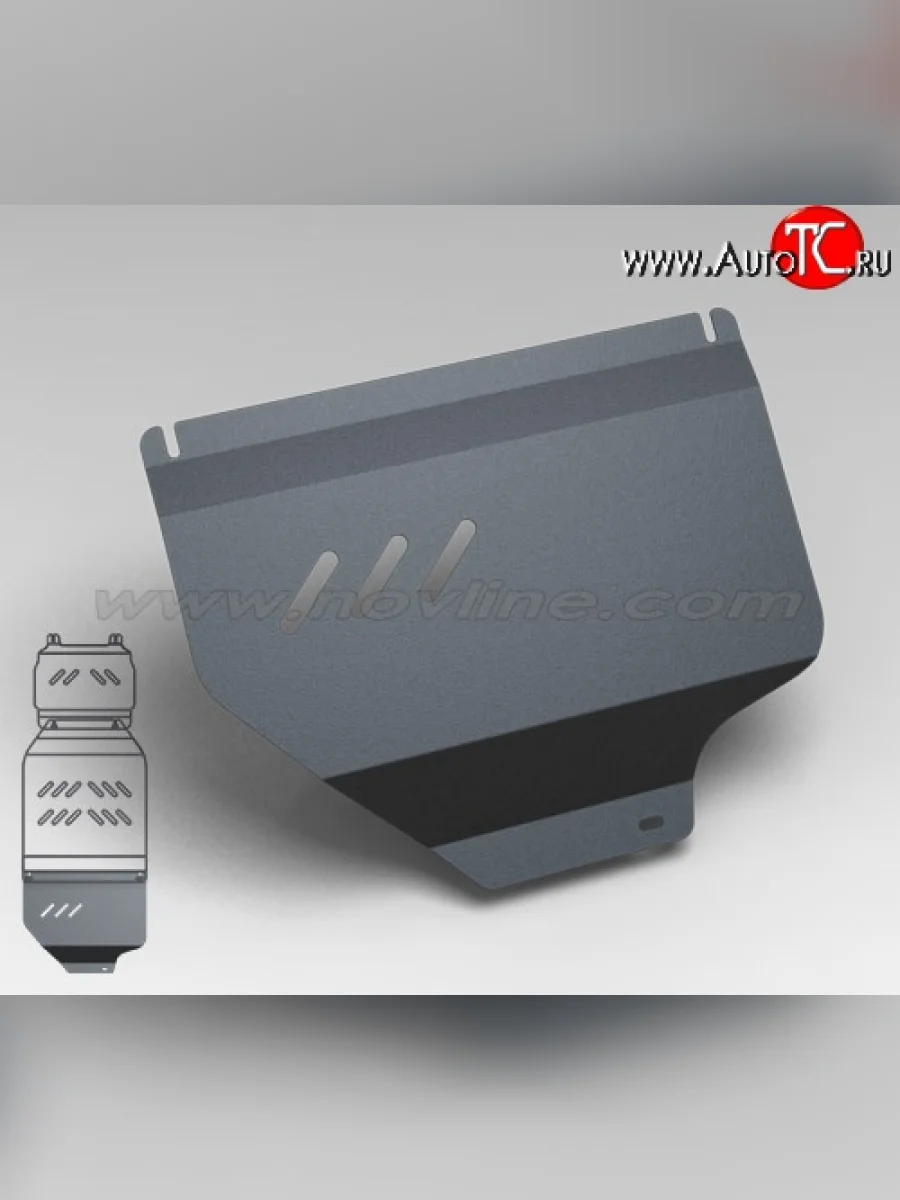 Защита коробки передач Novline (5.3/6.2, АКПП, 3 мм) Chevrolet Tahoe GMT900 5 дв. (2006-2013)  в Керчи Республика Крым