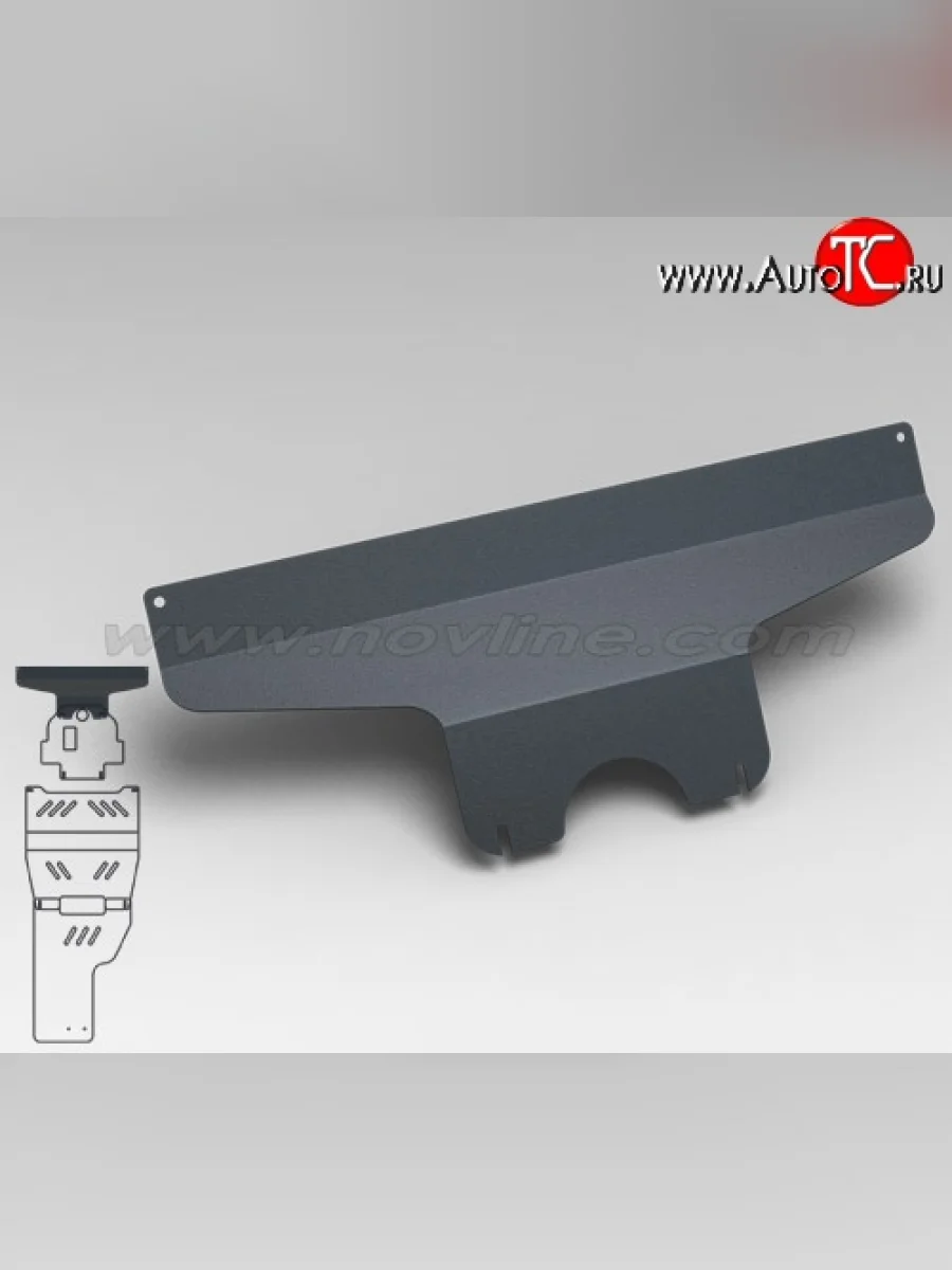 Защита редуктора Novline (2.8/3.6, АКПП, 3 мм)  Chevrolet Trailblazer (2012-2016) GM800  в Керчи Республика Крым