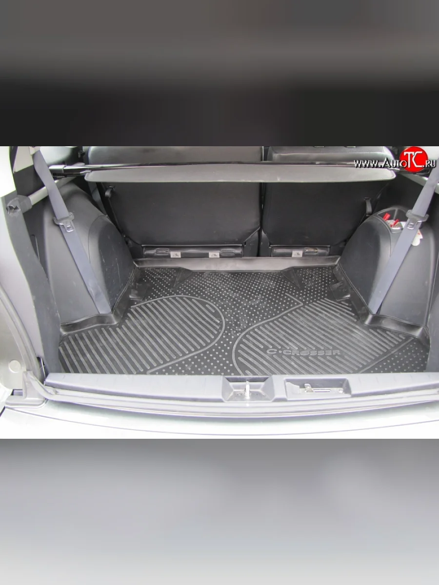 Коврик в багажник Element (полиуретан) (длинная база)  CITROEN C-crosser (2007-2012)  в Самаре Самарской области