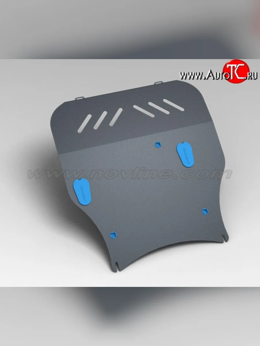 Защита картера двигателя Novline (2.4/2.2, МКПП/АКПП, 3 мм) Mitsubishi Outlander XL (CW)  рестайлинг (2010-2013)  в Керчи Республика Крым