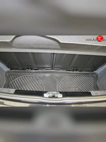 Коврик в багажник Element (полиуретан) CITROEN C1  P (2008-2012) хэтчбэк 5 дв. 1-ый рестайлинг