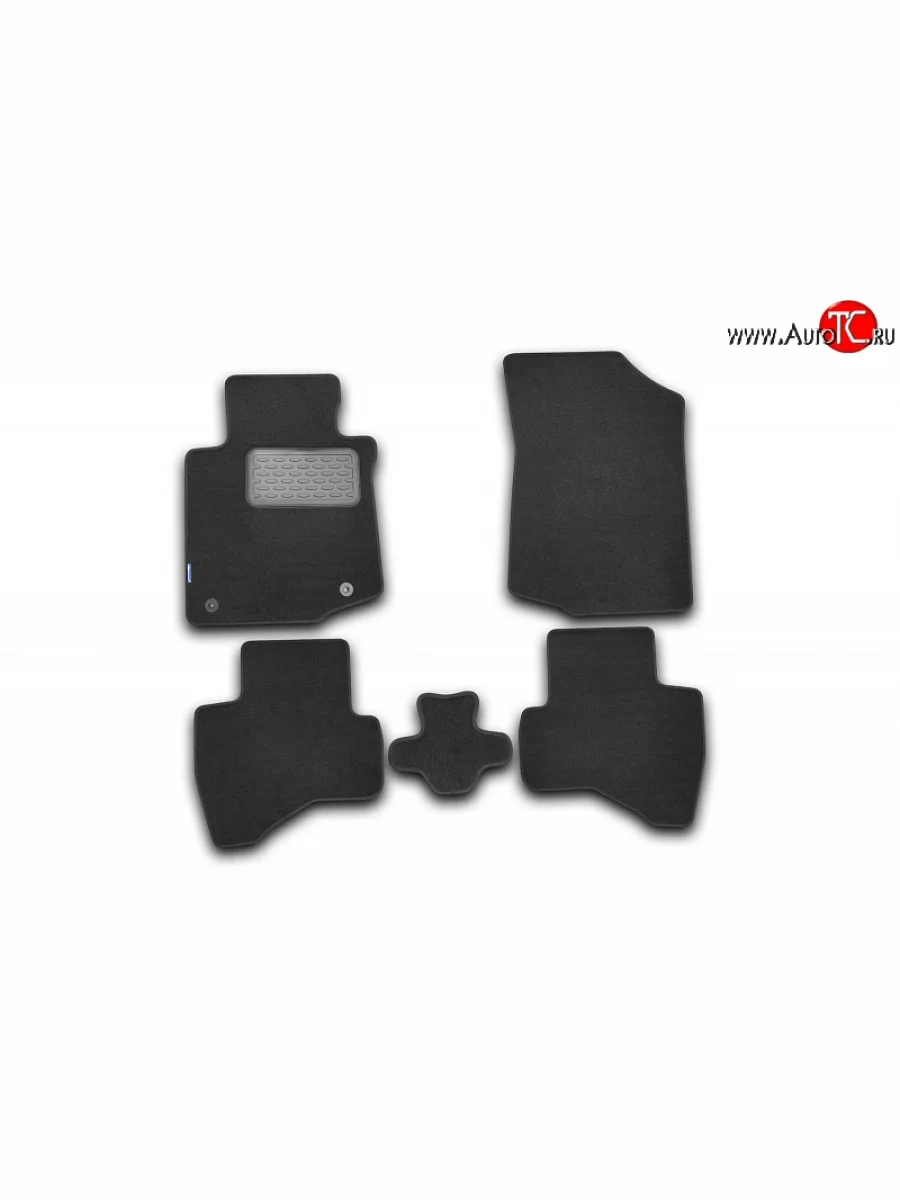 Коврик в салони Element 5 шт. (текстиль) CITROEN C1 P хэтчбэк 5 дв. 1-ый рестайлинг (2008-2012)  с доставкой в г. Керчь
