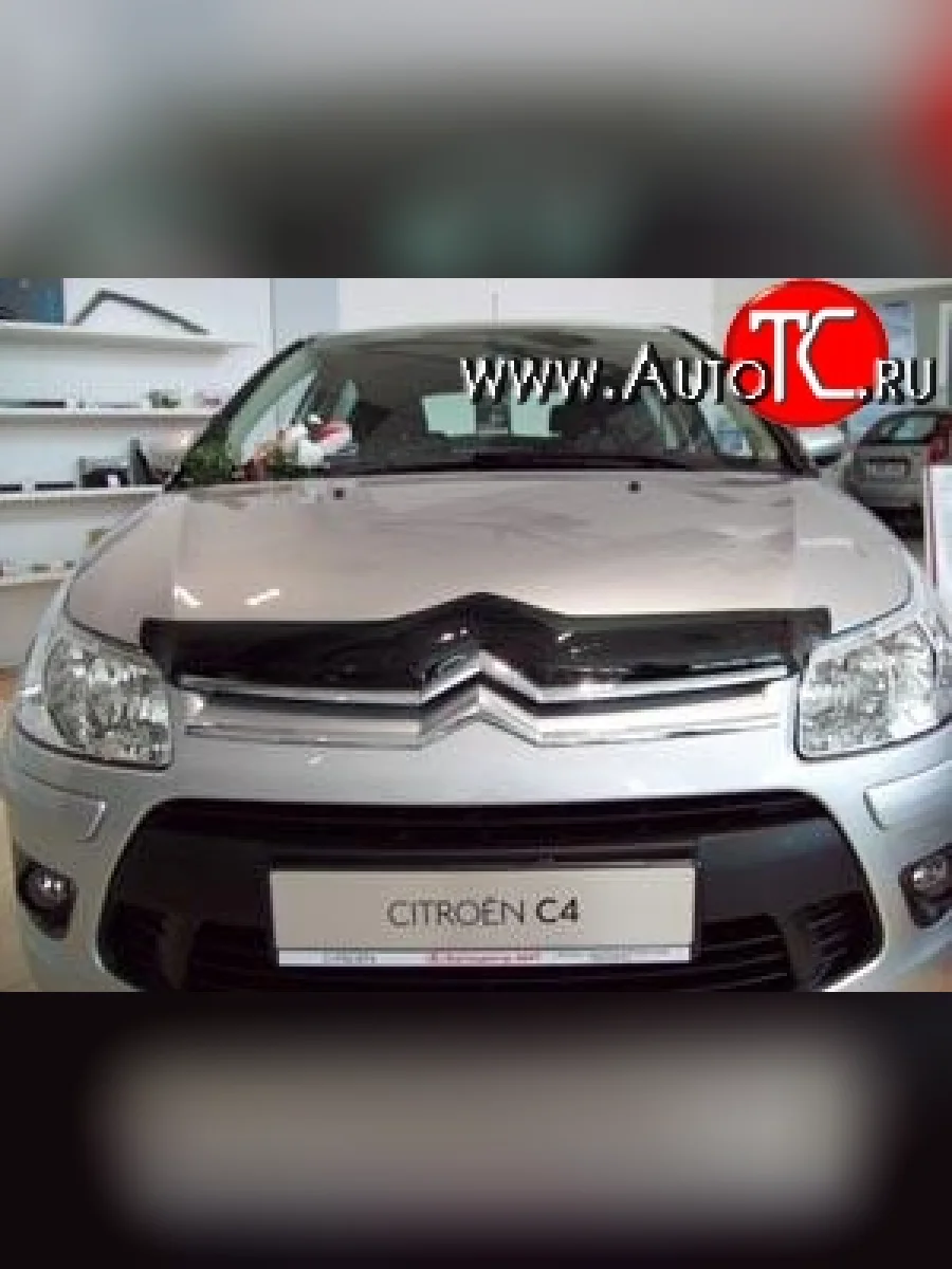 Дефлектор капота NovLine CITROEN C4  дорестайлинг, хэтчбэк 5 дв. (2004-2008)  в Керчи Республика Крым