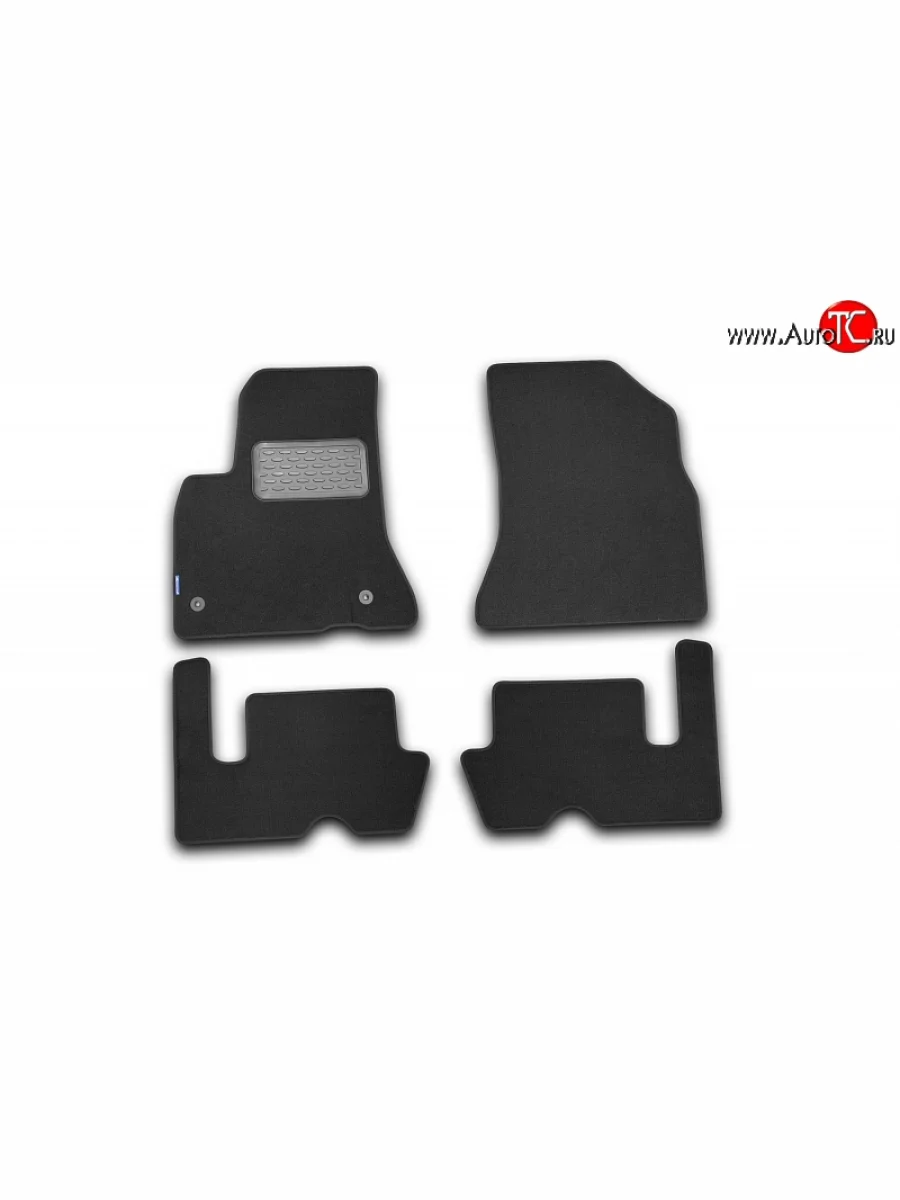 Коврики в салон Element 4 шт. (текстиль) (АКПП) CITROEN C4 picasso UD минивэн (2006-2014)  с доставкой в г. Керчь