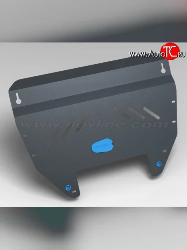 Защита картера двигателя Novline (1.6-3.0, МКПП/АКПП, 3 мм) CITROEN C5 RD дорестайлинг, седан (2008-2017)