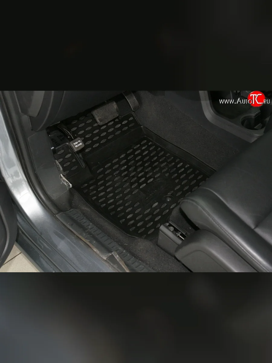 Коврики в салон Element 4 шт. (полиуретан) Dodge Journey JC рестайлинг (2010-2015)  с доставкой в г. Керчь