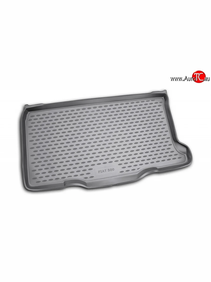 Коврик в багажник Element (полиуретан) Fiat 500 312,FF дорестайлинг хэтчбэк 3 дв. (2007-2015)  в Керчи Республика Крым