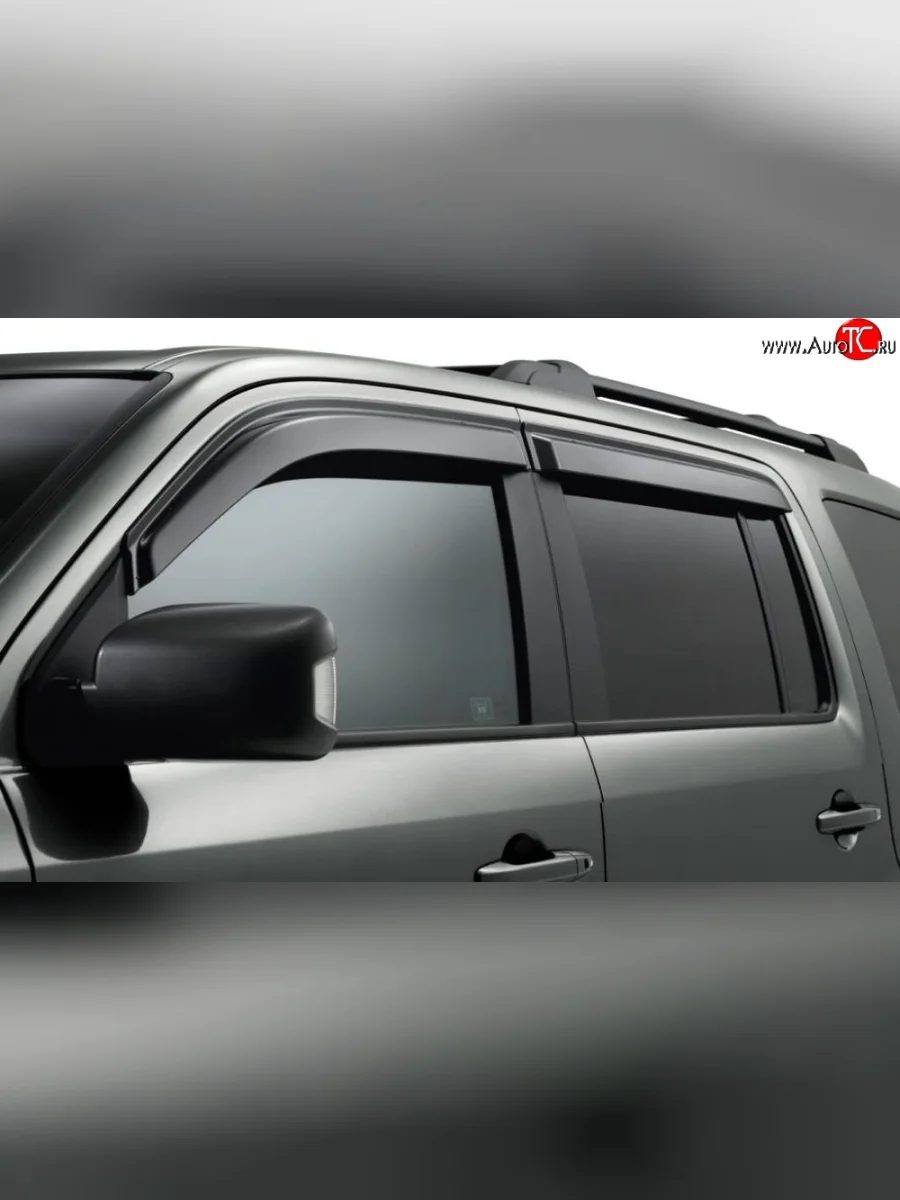 Дефлекторы окон (ветровики) Novline 4 шт Fiat Panda 2 169 (2003-2011)  в Керчи Республика Крым